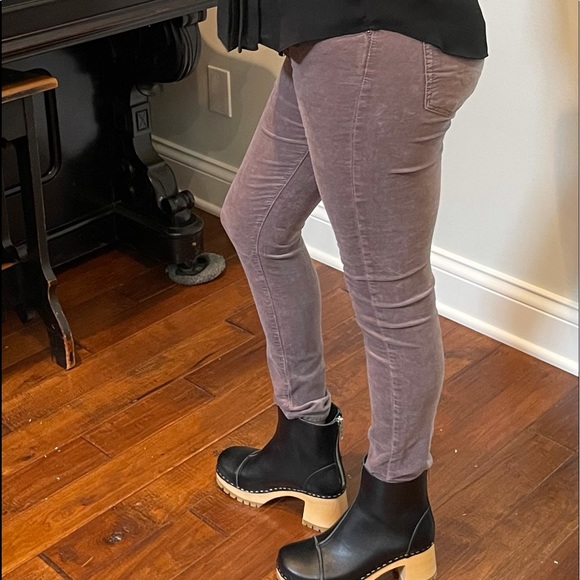 Anthropologie AG Adriano Goldschmied Velvet Skinny Jeans EUC - Picture 3 of 8